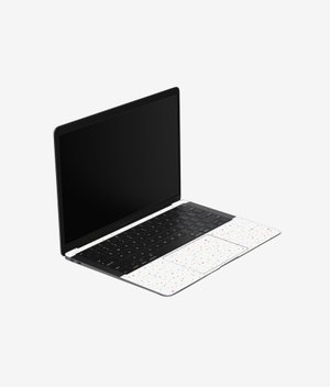 Виниловая наклейка CONFETTI для MacBook