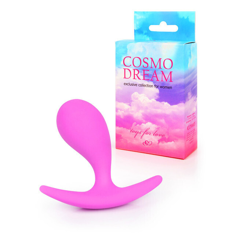 Анальная пробка для ношения Cosmo Dream (Цвет: розовый)