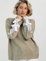 Джемпер Тринити НЬЮ (оливковый) Б16527-1М LT Collection