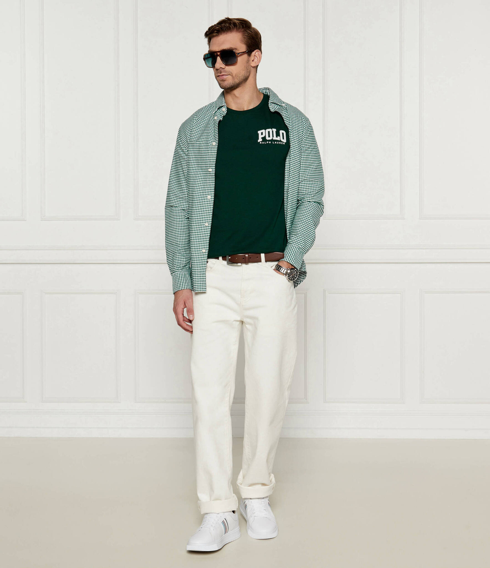 Футболка POLO RALPH LAUREN - темно-зеленый(710960572)