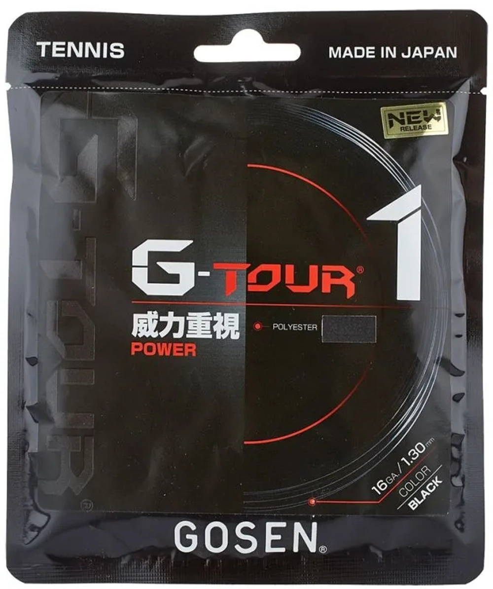 Струны теннисные Gosen G-Tour 1 (12.2 m) - black