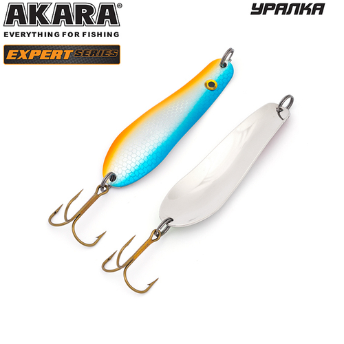 Блесна колебалка Akara Expert Уралка 85 мм 19 гр. 1/SIL