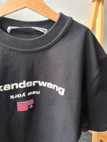 Хлопковая футболка Alexander Wang, M