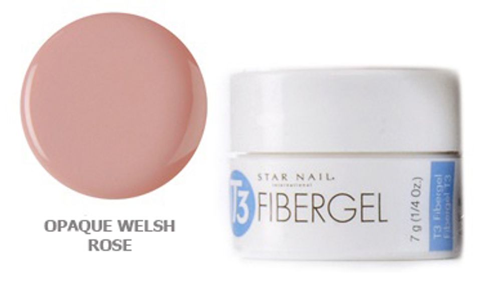 Гель T3-LED с кератином камуфлирующий Opaque Welsh Rose 5 г желе