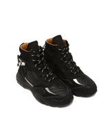 кожаные кроссовки kombat high Buscemi - черный(BCW22707)