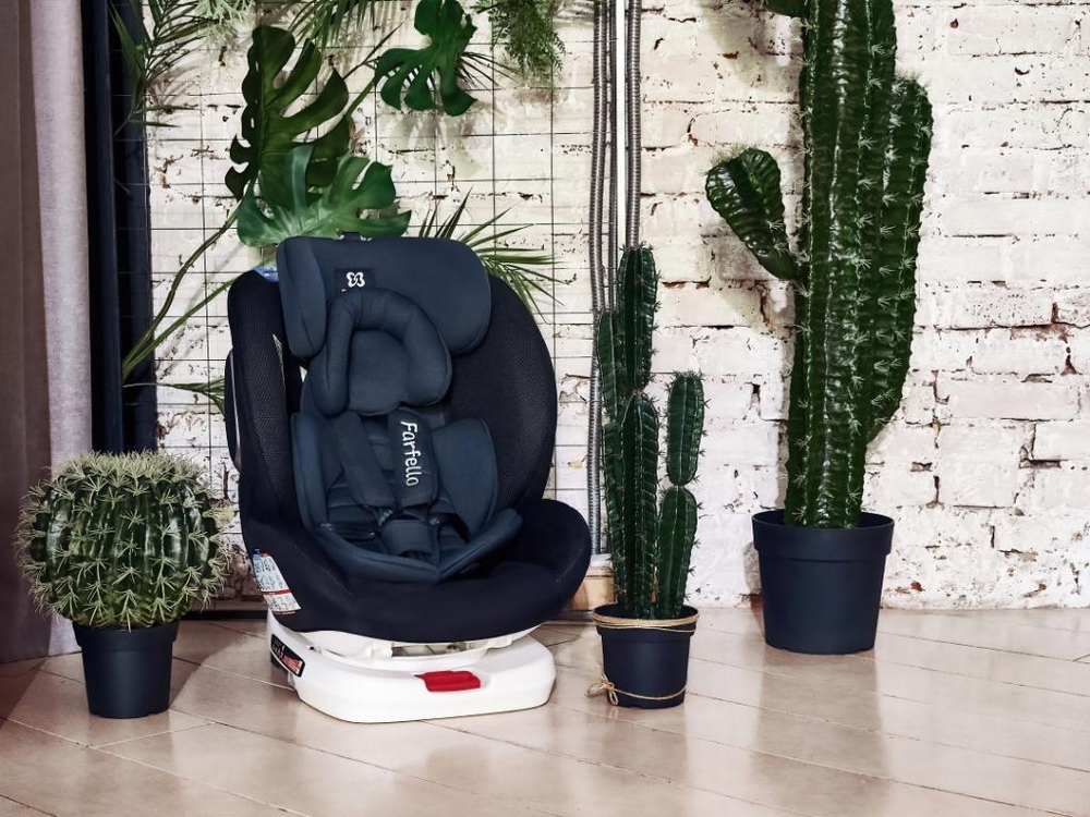 Автокресло детское Farfello ISOFIX YB102A черный Артикул: YBblck