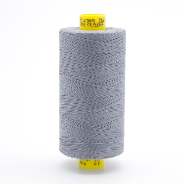 Нитка Gutermann Mara 70 (700 метров), 1 кат., для плотных тканей | 040 пепельно-серый
