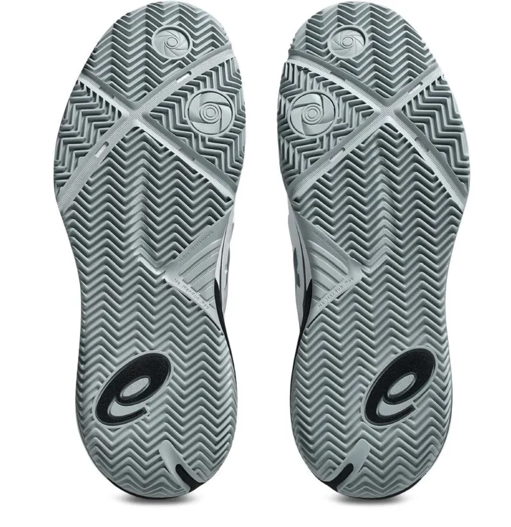 Мужские кроссовки для Padel Asics Gel-Resolution X Padel - white/steel grey