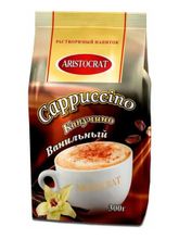 Растворимый кофе Aristocrat Капучино ванильный 300 г x 2 шт