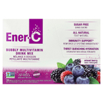 Ener-C, шипучая смесь для приготовления мультивитаминного напитка, ягодный вкус, 30 пакетиков по 5,46 г (0,2 унции)