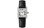 CARTIER TANK DE Quartz Movement Small Women"s Watch 29.5mm*22mm White Dial Stainless Steel Case