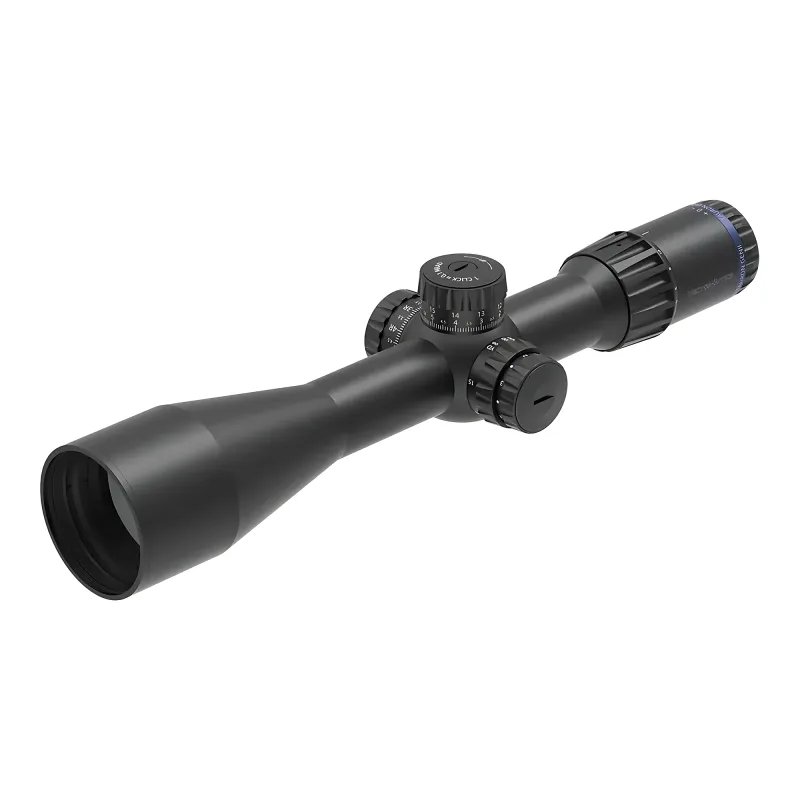 Прицел Vector Optics Tauron (Taurus) ED 5-40x56 FFP, SF, VTA-8 (MIL) - вид спереди в пол-оборота