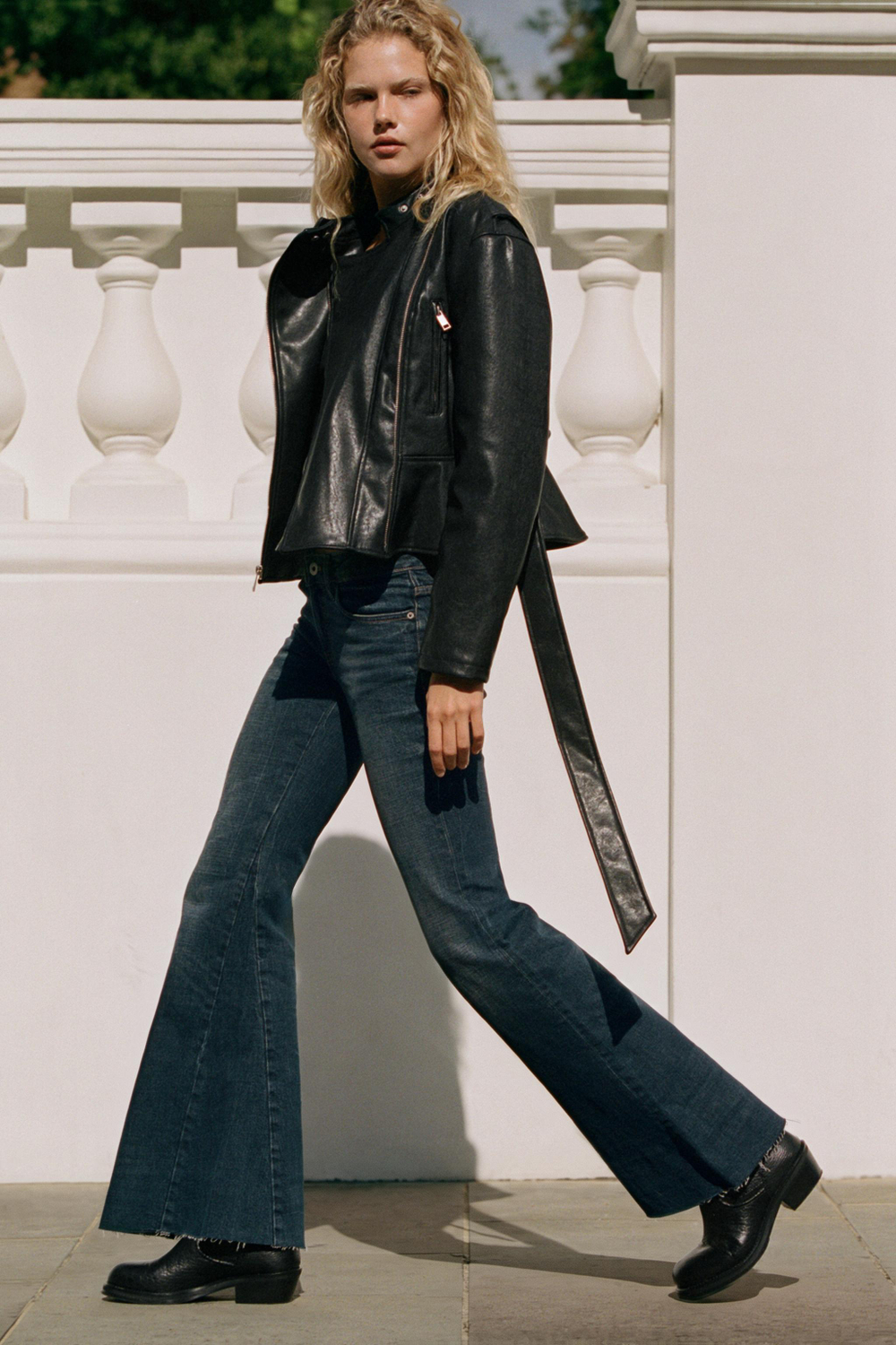 ДЖИНСЫ TRF FLARE EXTRA CONFORT С НИЗКОЙ ПОСАДКОЙ — ZARA