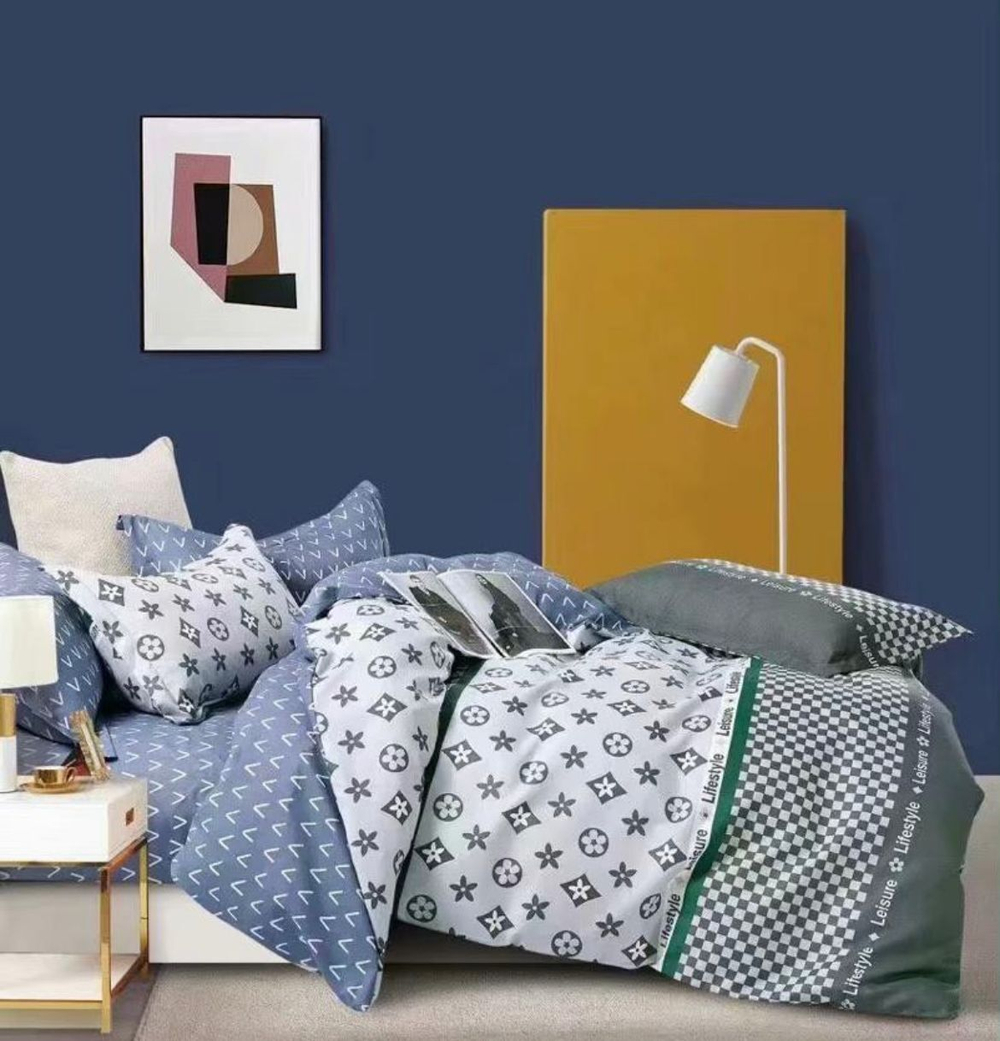 ZEPHYR HOME Двуспалка Фланель луи черный