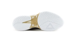 Женские теннисные кроссовки EA7 Unisex Woven Sneaker - black/gold/white