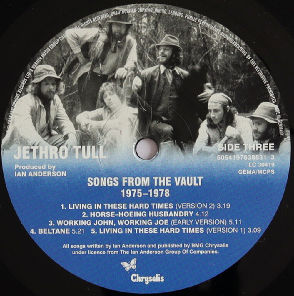 Jethro Tull / Songs From The Vault 1975-1978 (Limited Edition)(2LP)