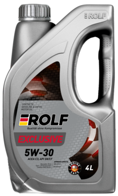 Rolf Exclusive 5W-30 C3 SN/CF, 4 л