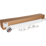 ROMMER Комплект дымохода АНТИЛЕД 60/100 - 1220мм (Bosch, Buderus, Navien S/C/E, Baxi ECO Nova/Classic, Baltur, Fondital) в комплекте фланец