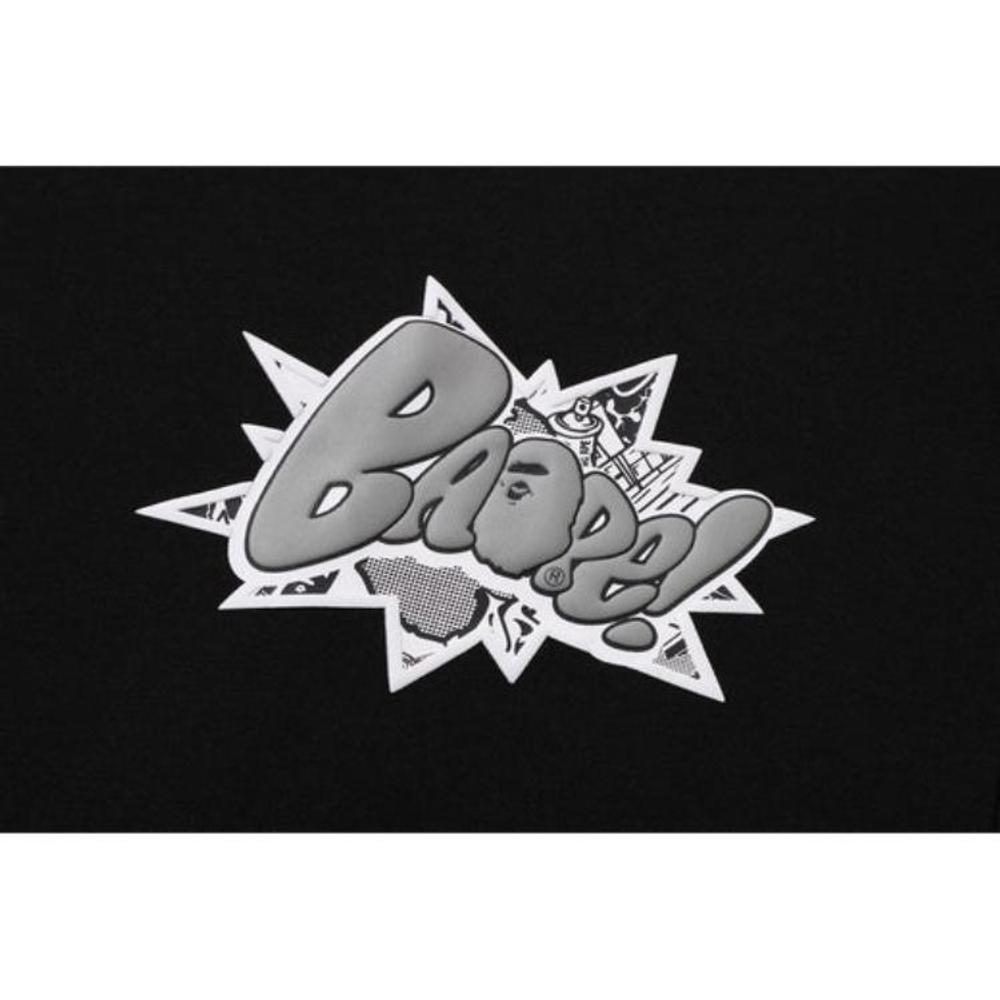 A Bathing Ape Graffiti A Bathing Ape Relaxed Fit Tee черный