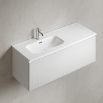 Тумба подвесная Sancos Snob R 1.0 с одним ящиком 1195х445х406, Bianco, SNR1.0120LW, арт. SNR1.0120LW