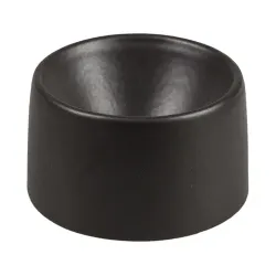 Салатник 250 мл d 11 см h7,5 см емкость для закусок Smooth Black Raw Stellar P.L. [6]