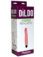 Вибратор крупный реалистичный UltraSkin Vibro Realistic (Цвет: телесный)