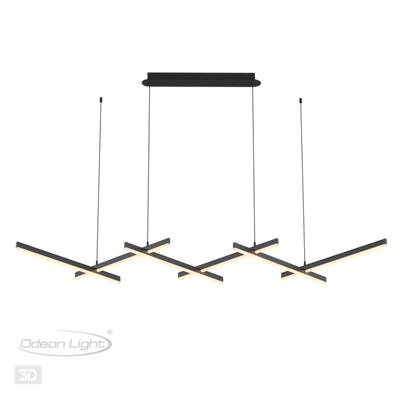 3890/85L L-VISION ODL20 310 черный/металл Подвесной светильник LED 4000K 85W 220V RUDY