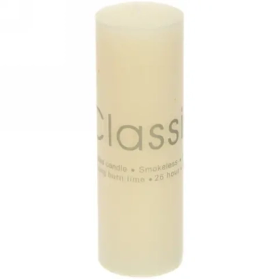 Свеча «Classic» 5*15см цвет белый ZD-004