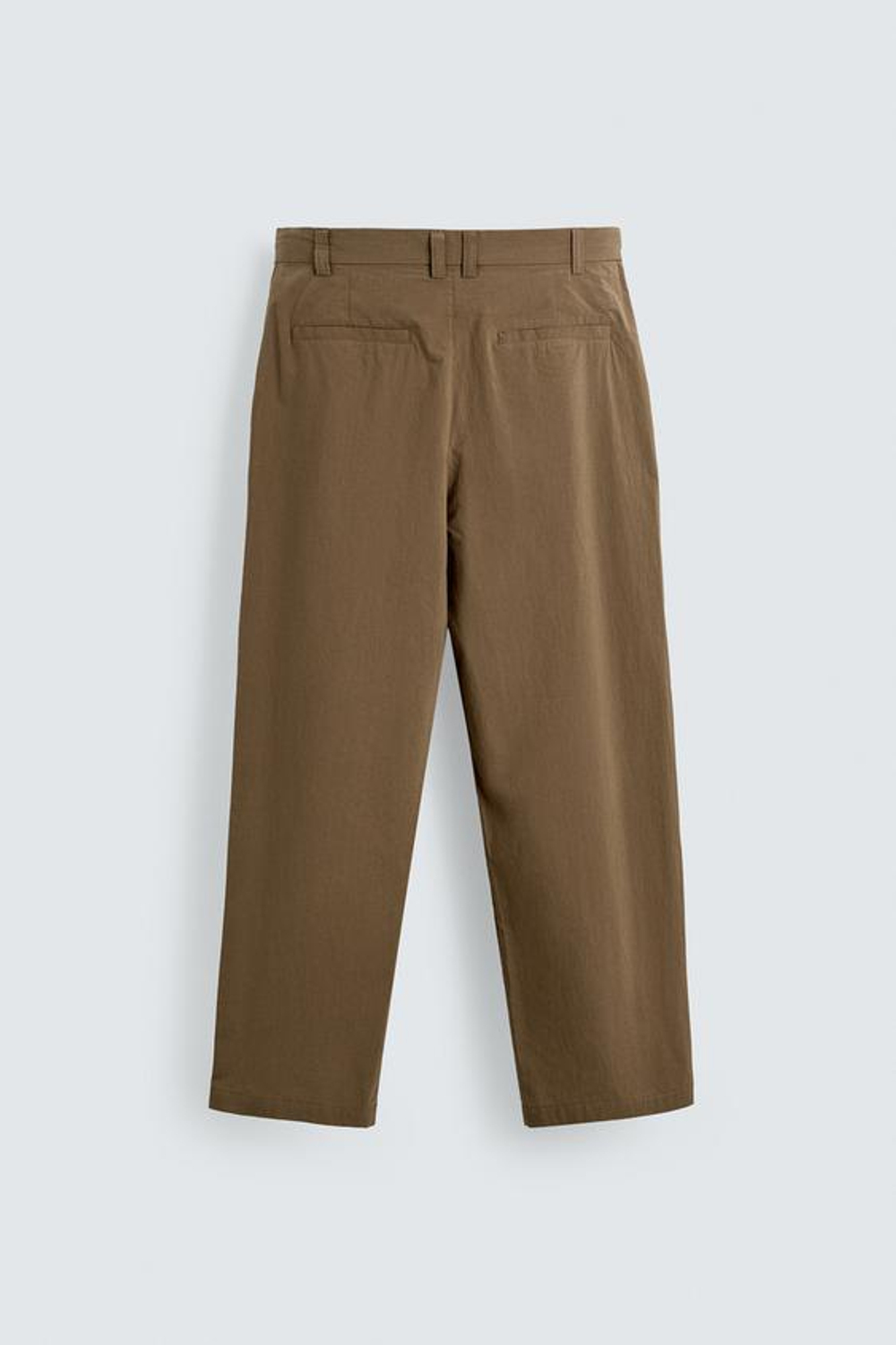 ZARA ТЕХНИЧЕСКИЕ БРЮКИ WIDE FIT, СВЕТЛЫЙ ЖЕЛТО-КОРИЧНЕВЫЙ