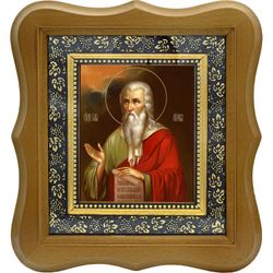 Илья Пророк Фесфитянин. Икона на холсте.