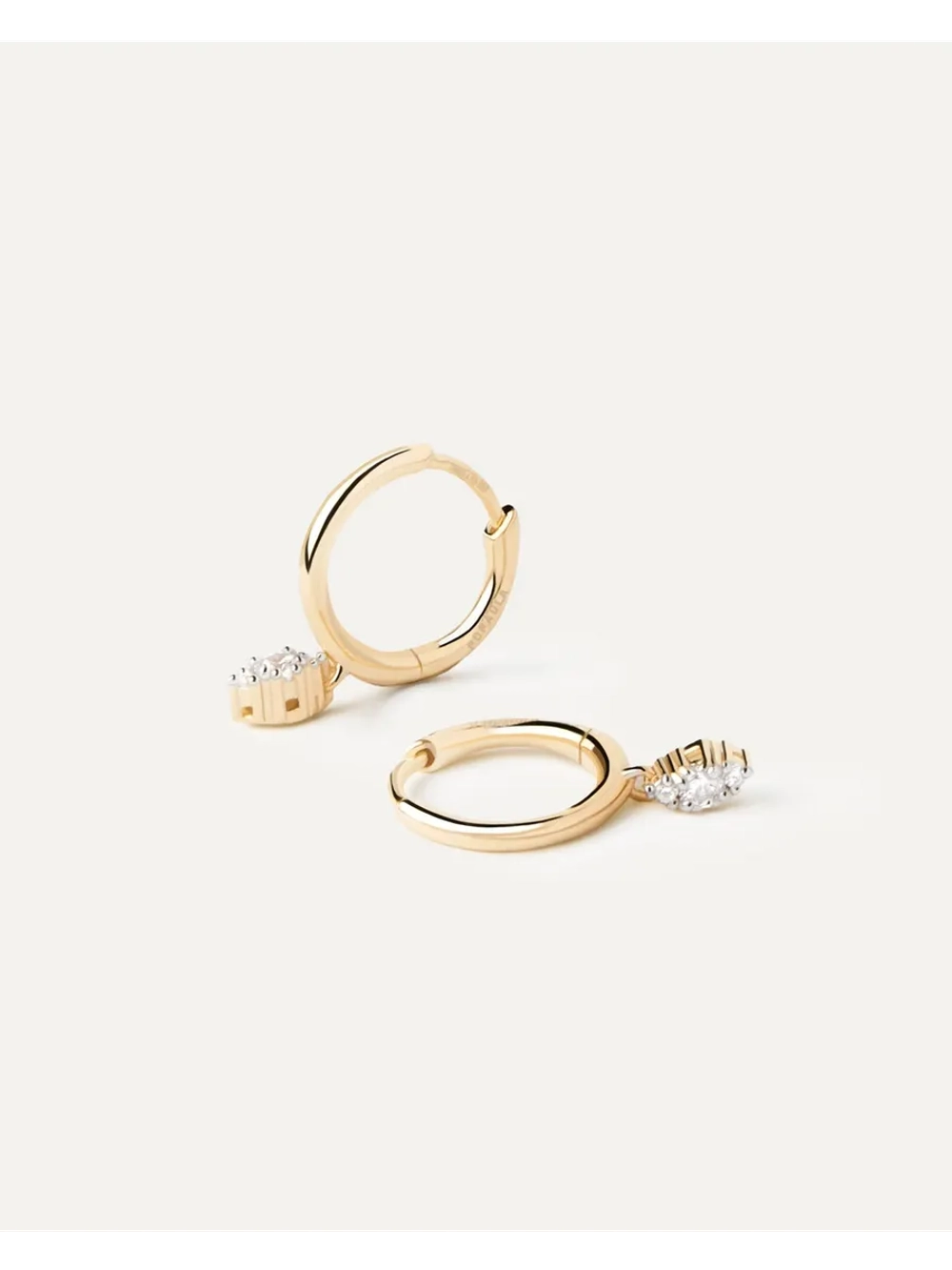 Серьги Emi Hoops Золото 750 пробы