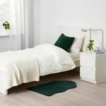 IKEA TOFTLUND коврик искусственная овчина, темно-зеленый