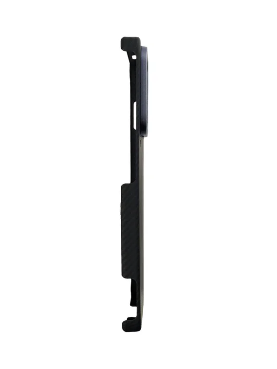 Карбоновый чехол для IQOO 15 Ultra с MagSafe черная сетка (Black)