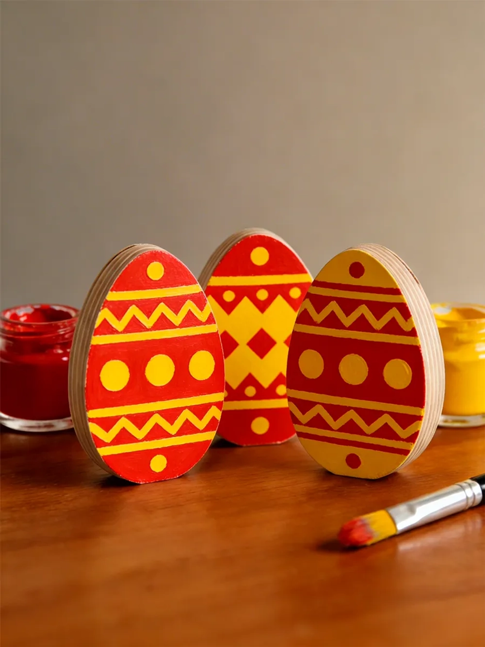 Фигурки для раскрашивания, пасхальный декор яички