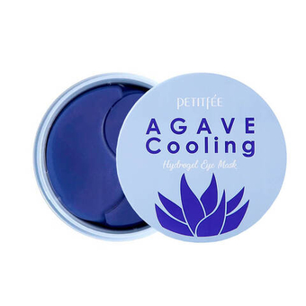 Petitfee Патчи гидрогелевые с экстрактом агавы - Agave cooling hydrogel eye mask, 60шт, шт