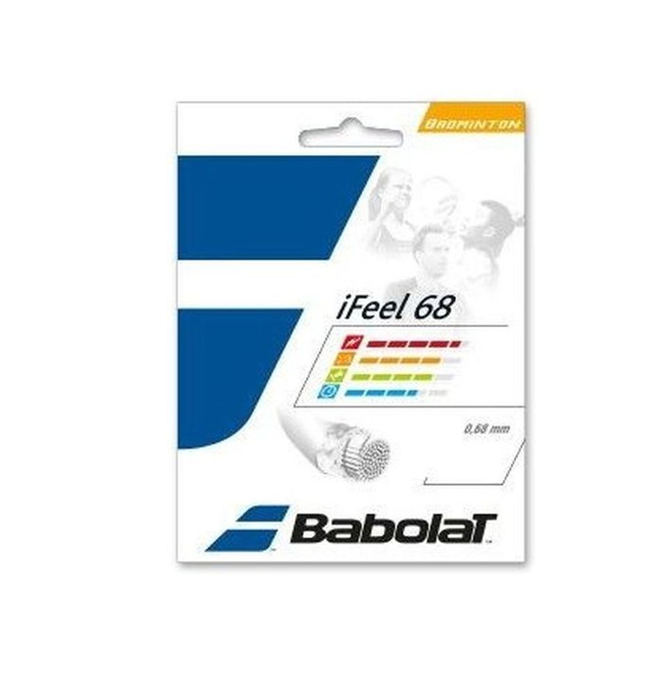 Струны для бадминтона Babolat iFeel 68 - white