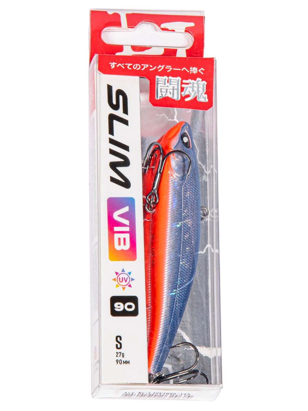 Воблер тонущий вертикальный LJ Pro Series SLIM VIB S 90.00/101