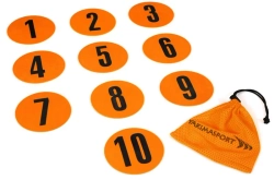 Маркеры для тренировок Yakimasport Numbered 1-10 Markings 10P