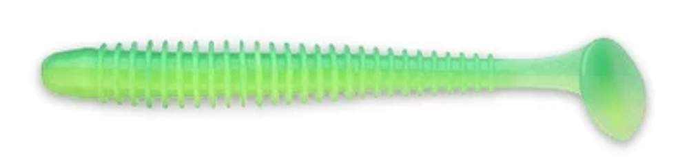 Приманка силиконовая Keitech Swing Impact 3.5" EA#11 Lime Chartreuse Glow