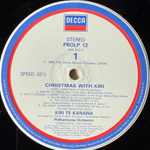 Kiri Te Kanawa, Carl Davis ‎– Christmas With Kiri (Англия 1986г.)