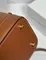 Сумка CELINE IN SMOOTH SATINATED CALFSKIN коричневая