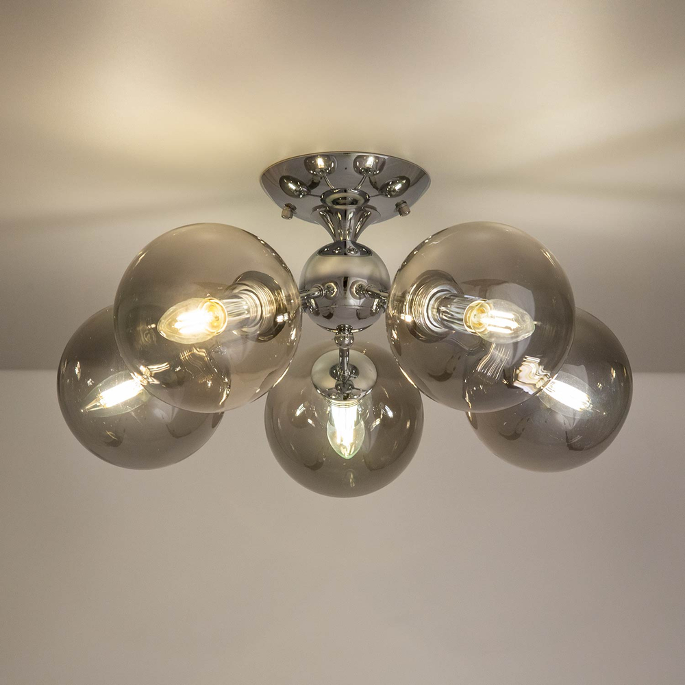 Citilux Томми CL102150 Люстра потолочная Хром