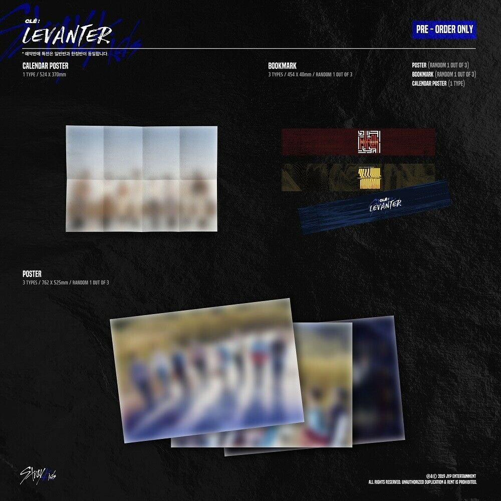Альбом STRAY KIDS - Clé : LEVANTER (Clé ver.)