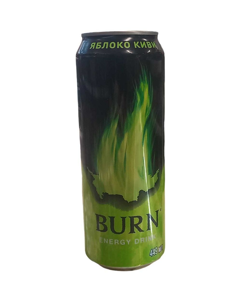 0,449Л ЭНЕРГ НАПИТОК BURN ЯБЛОКО/КИВИ Ж/Б