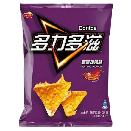 Чипсы кукурузные Doritos со вкусом острого перца