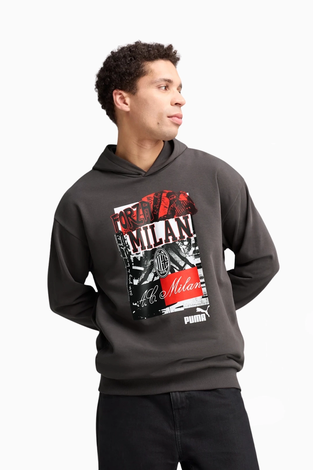 Кофта Puma AC Milan 24/25 ftblNRGY+ - серый