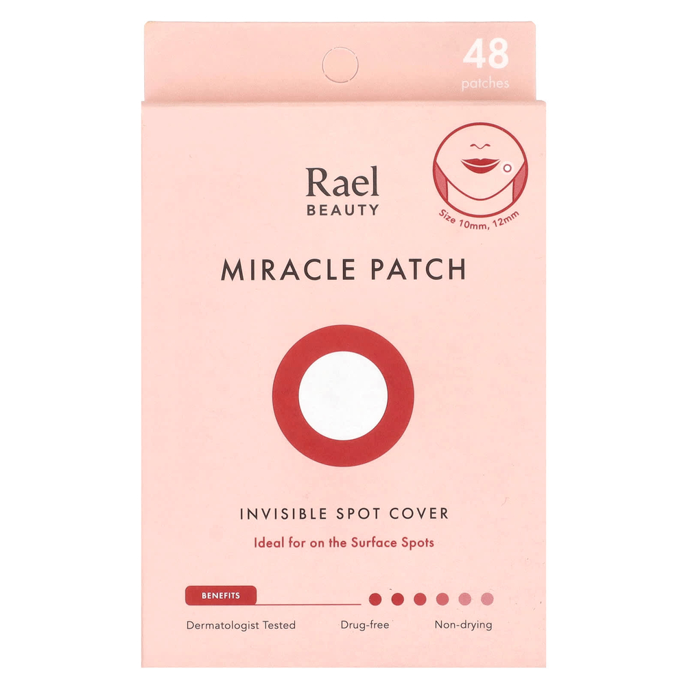 Rael, Miracle Patch, покрытие для невидимых пятен, 48 патчей