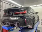 Карбоновый диффузор заднего бампера для BMW G82 M4 2020+ БМВ