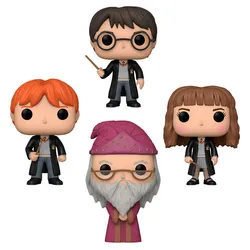 Funko POP! Harry Potter: Harry Potter / Hermione Granger / Ron Weasley / Albus Dumbledore