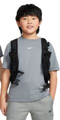 Детская теннисная футболка Nike Boys Dri-Fit Multi+ Training Top - smoke grey/white